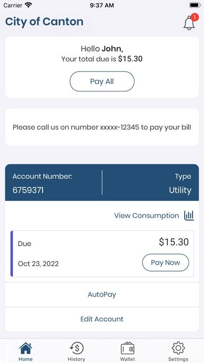 canton city utilities pay online.